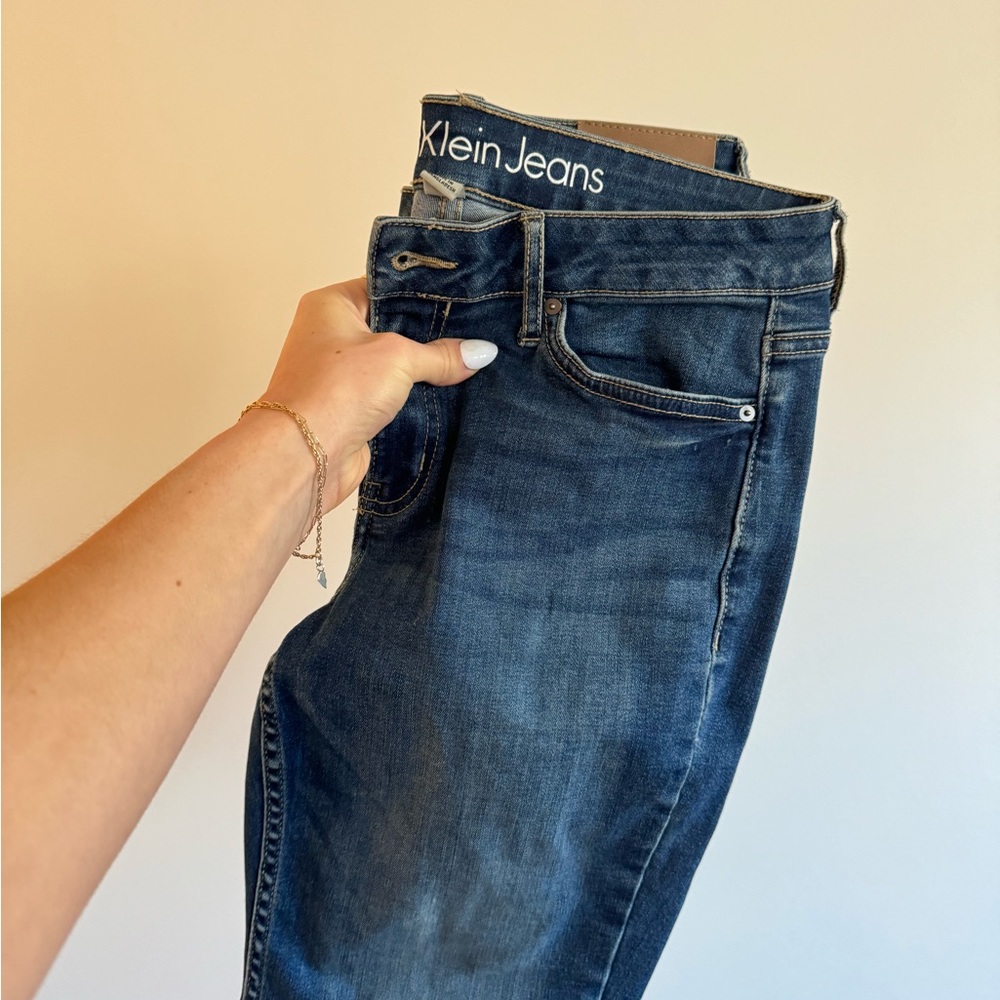 CALVIN KLEIN ankle legging jeans